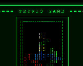 TETRIS ASCII - Retro Edition
