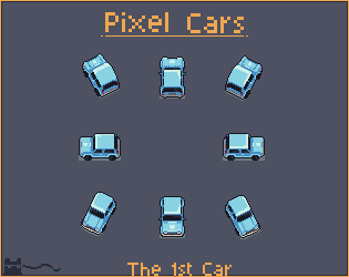 Pixel Cars Collection Pixel Cars , The 1st Car by IvoryRed