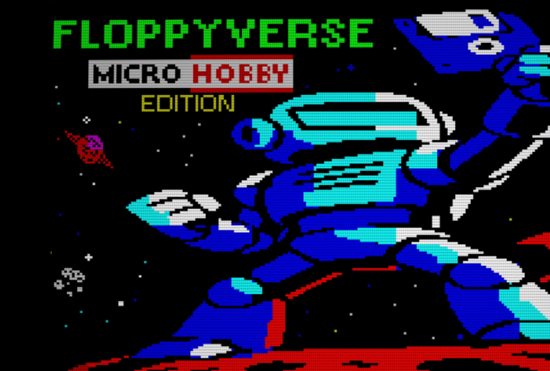 FloppyVerse ZX Spectrum Cover Art