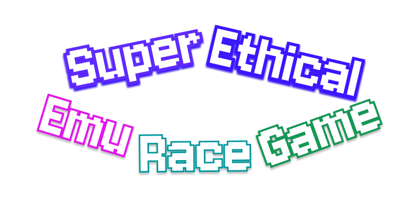Super Ethical Emu Race Game