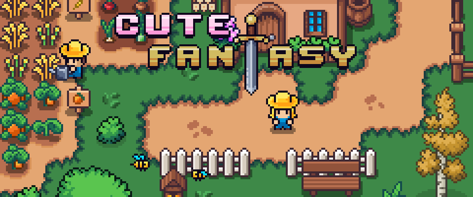 Cute Fantasy RPG - 16x16 top down pixel art asset pack