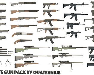 Among Us Gun Kill Sprites Pack