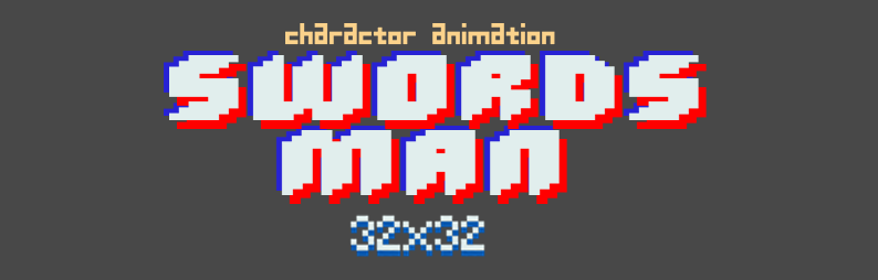 Swordsman 2D Pixel Art - character animation