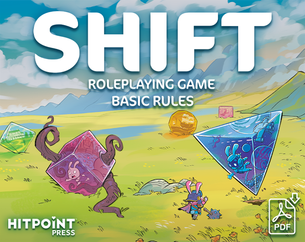 Cover image for SHIFT RPG BETA: Basic Rules + Dorado Station (PDF)