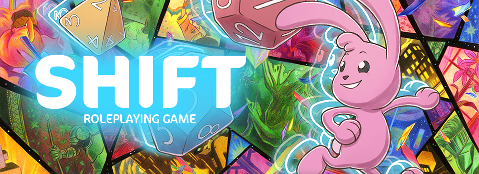 SHIFT RPG: Basic Rules + Dorado Station Sci-Fi World Spark