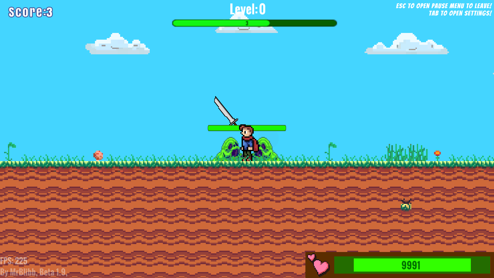 Devlog 7 [Beta 3.1.1] bugs and design - Survivor Guy by MrBlibb Games