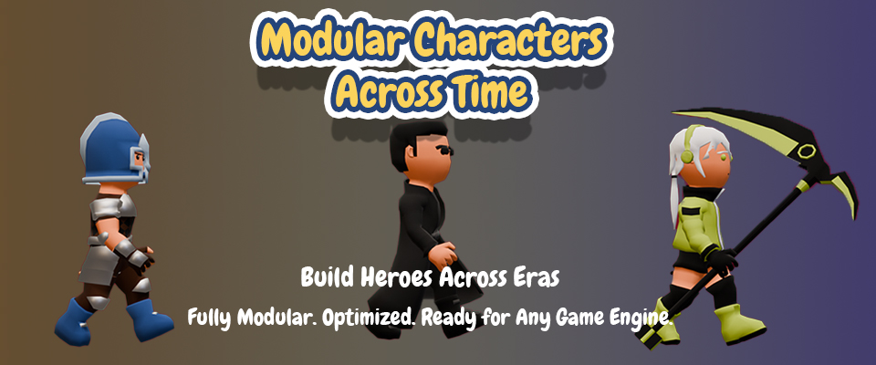Amir - The Only Modular Character Pack You’ll Ever Need