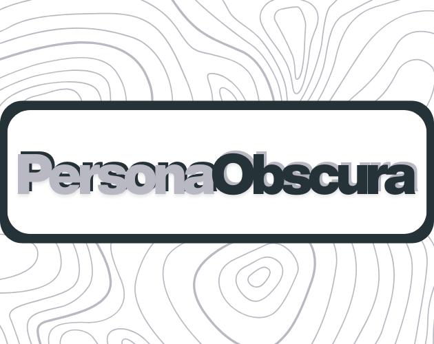 Cover image for Persona Obscura