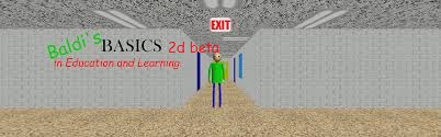 Baldi 2D beta version