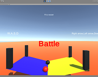 Simple Arena Ball Game