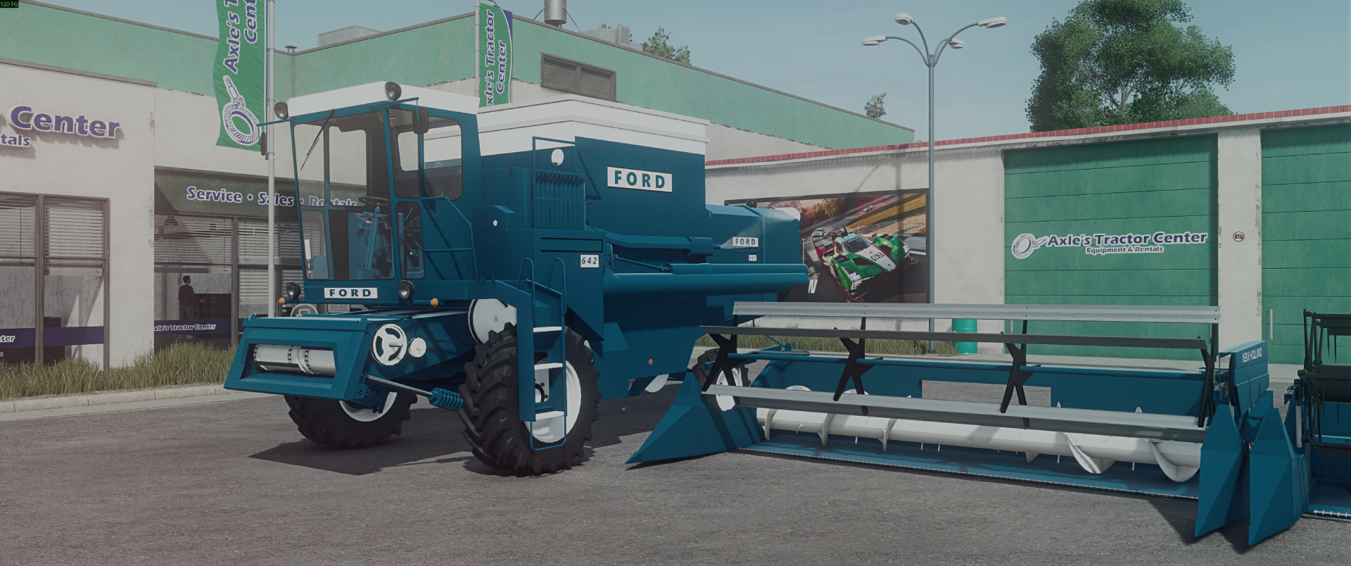 Cover image for FS25 Ford 642 Combine & Headers