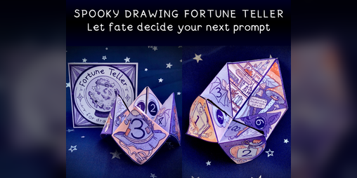 Cover image for Fortune Teller for Spooky Drawings