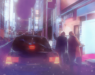 Visual Novel Backgrounds - City