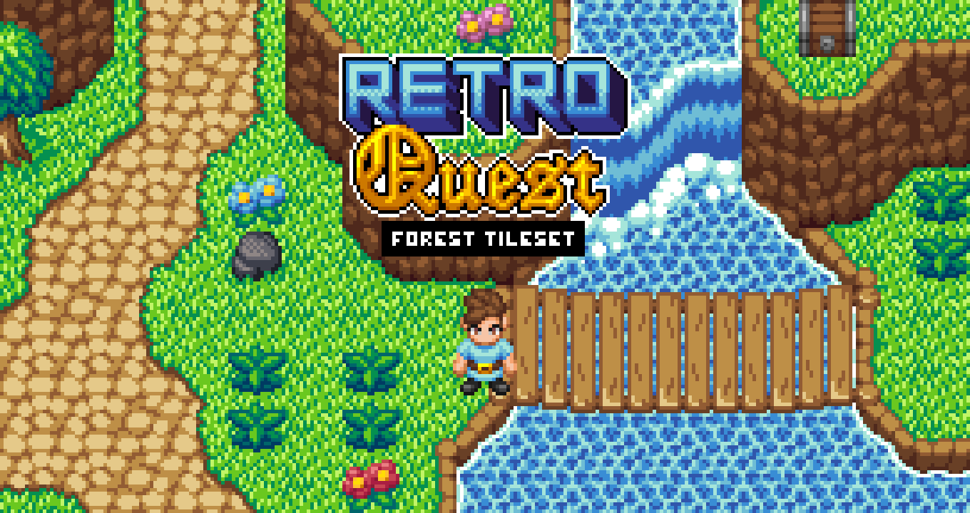 Forest Tileset - Retro Quest