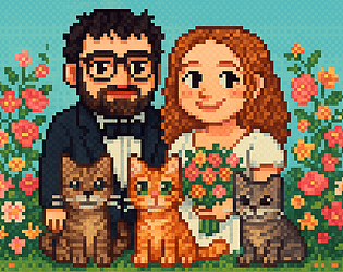 Raquel & Ismael Wedding game screenshot