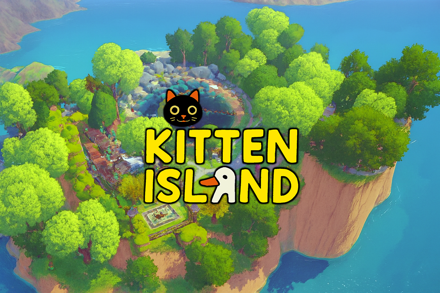 Cover image for Kitten Island