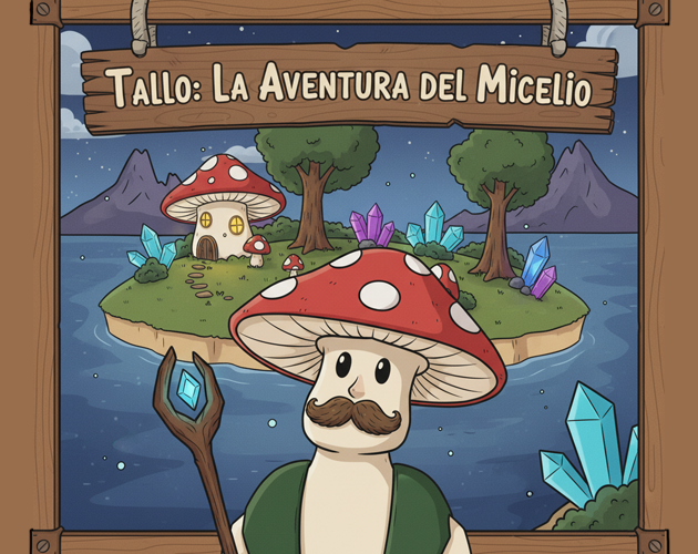 Cover image for Tallo y la Aventura del Micelio - ¡Enfrenta la Oscuridad de Misland!