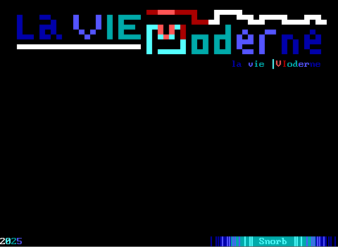 Cover image for La Vie Moderne VI
