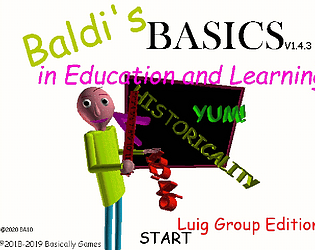 Baldi's Basics Luig Group But Sonic memehouse With Mod Menu