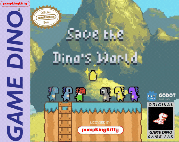 Cover image for Save the Dino's World