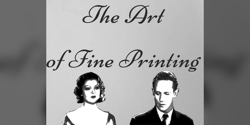 Cover image for The Art of Fine Printing by Tom Collier