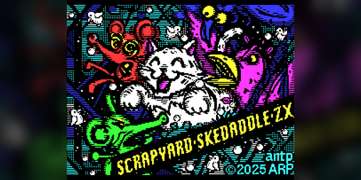 Cover image for SCRAPYARD SKEDADDLE ZX