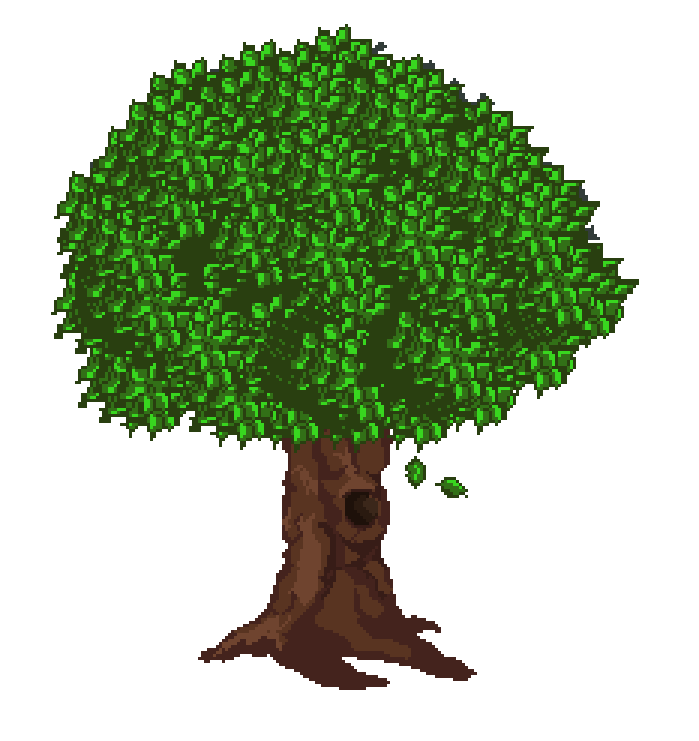 My little tree of pixels