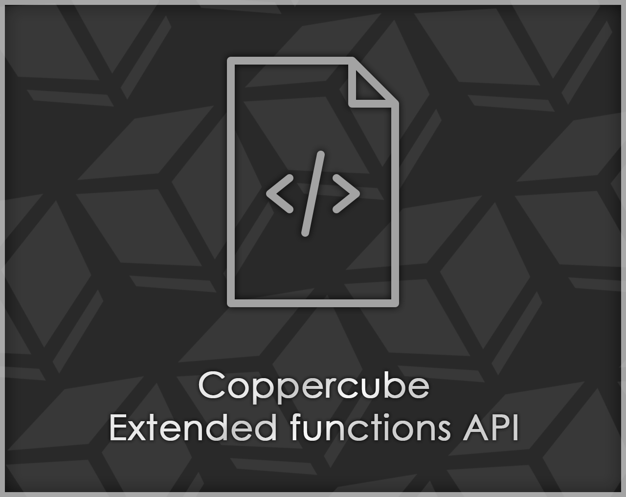 Coppercube Extended functions API