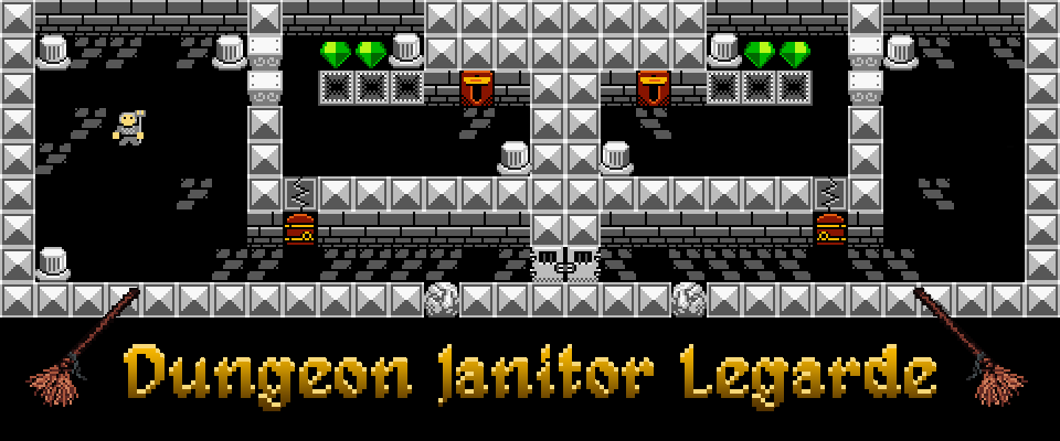 Dungeon Janitor Legarde - Retro Puzzle Maker