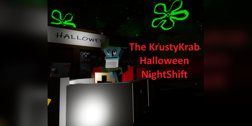 Cover image for The KrustyKrab Halloween Night Shift
