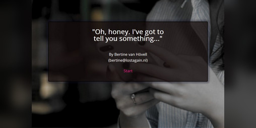 Cover image for Hey, honey. I've got to tell you something...