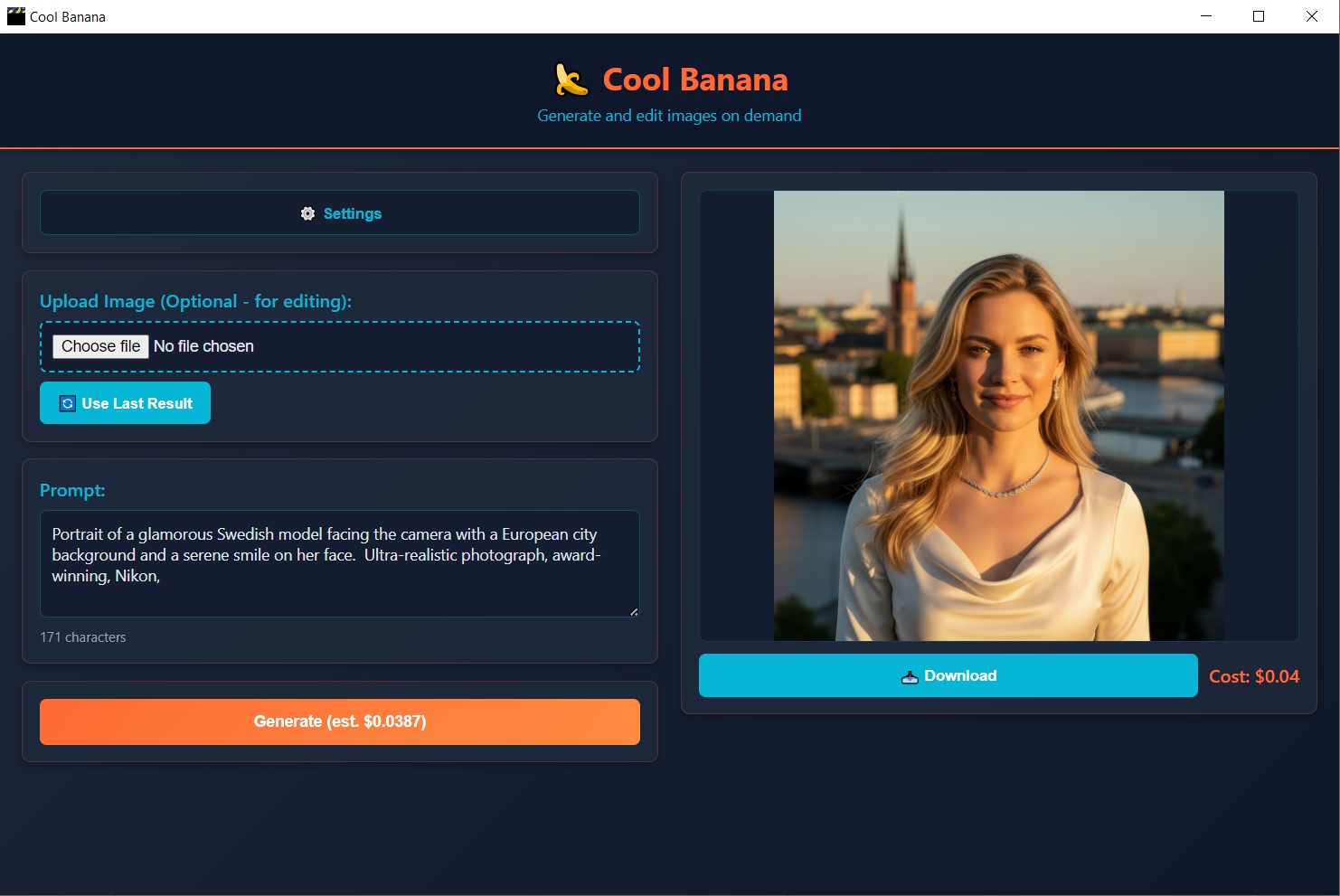 Cool Banana 1.5 - general purpose image maker
