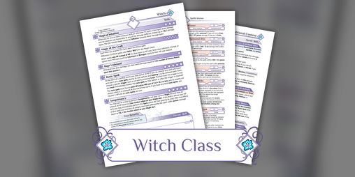 Cover image for DLC01 - Witch Class! [a Chiaerie Blossom add-on]
