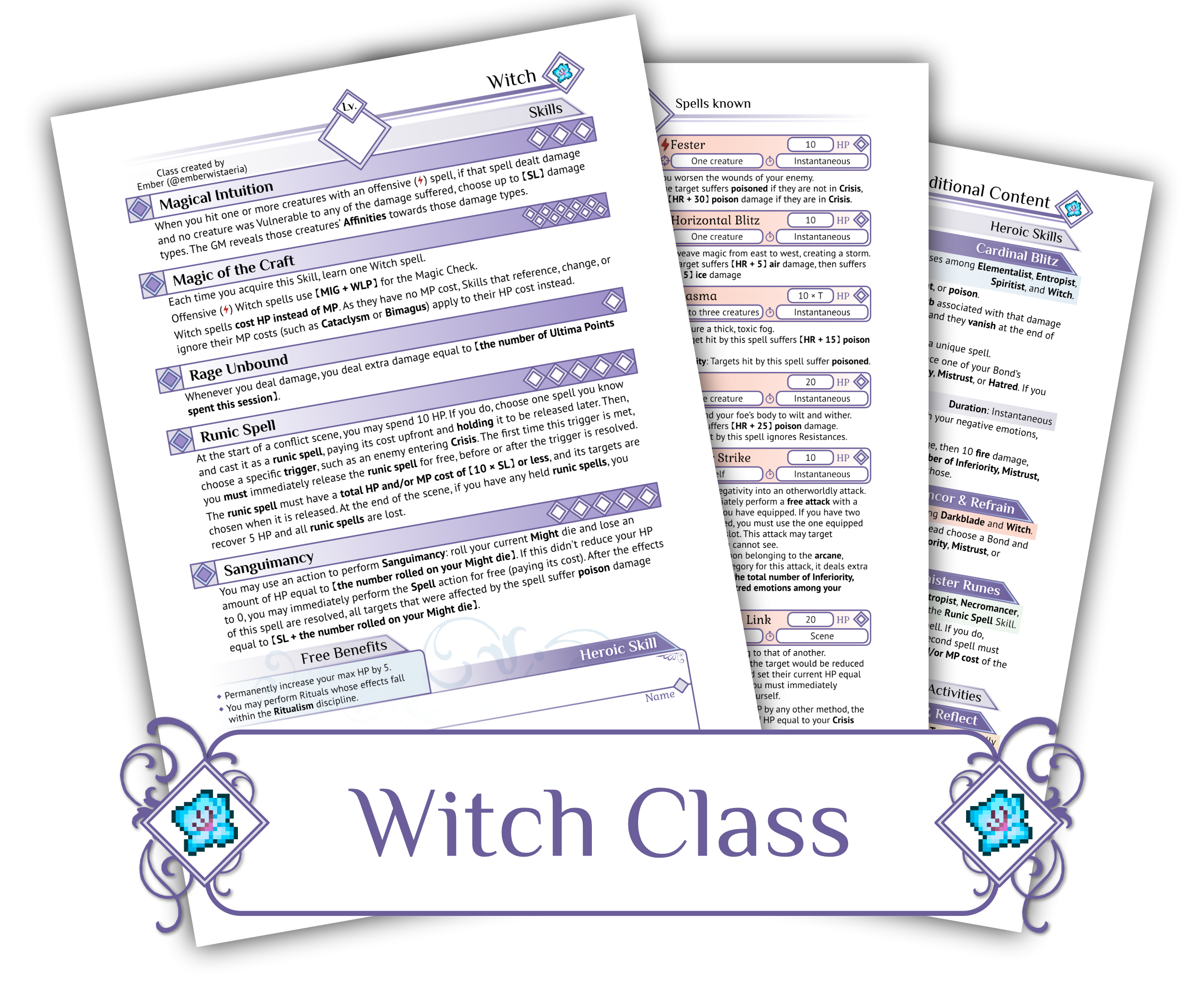 Cover image for DLC01 - Witch Class! [a Chiaerie Blossom add-on]