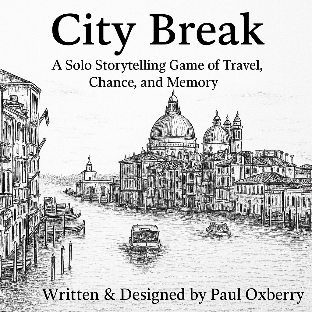 Cover image for City Break A solo storytelling game of travel, chance, and memory.