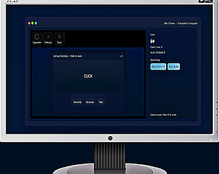 Idle Clicker - Simulated Computer