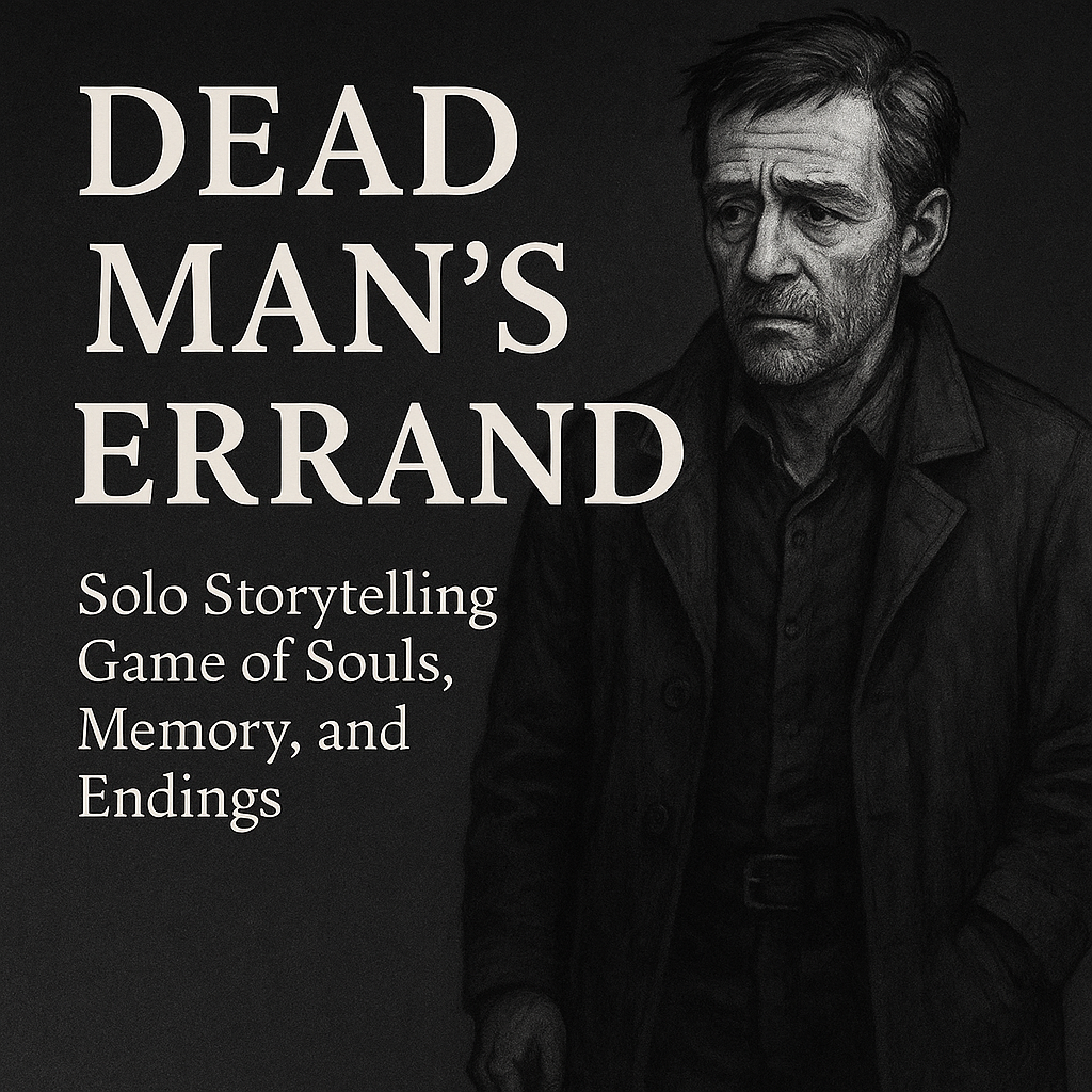 Cover image for Dead Man’s Errand A Solo Storytelling Game of Souls, Memory, and Endings