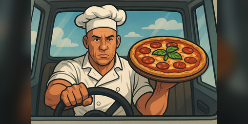 Cover image for I got reincarnated as a pizza furnace in Dominic Toretto's pizza van and now I have to bake pizzas for eternity