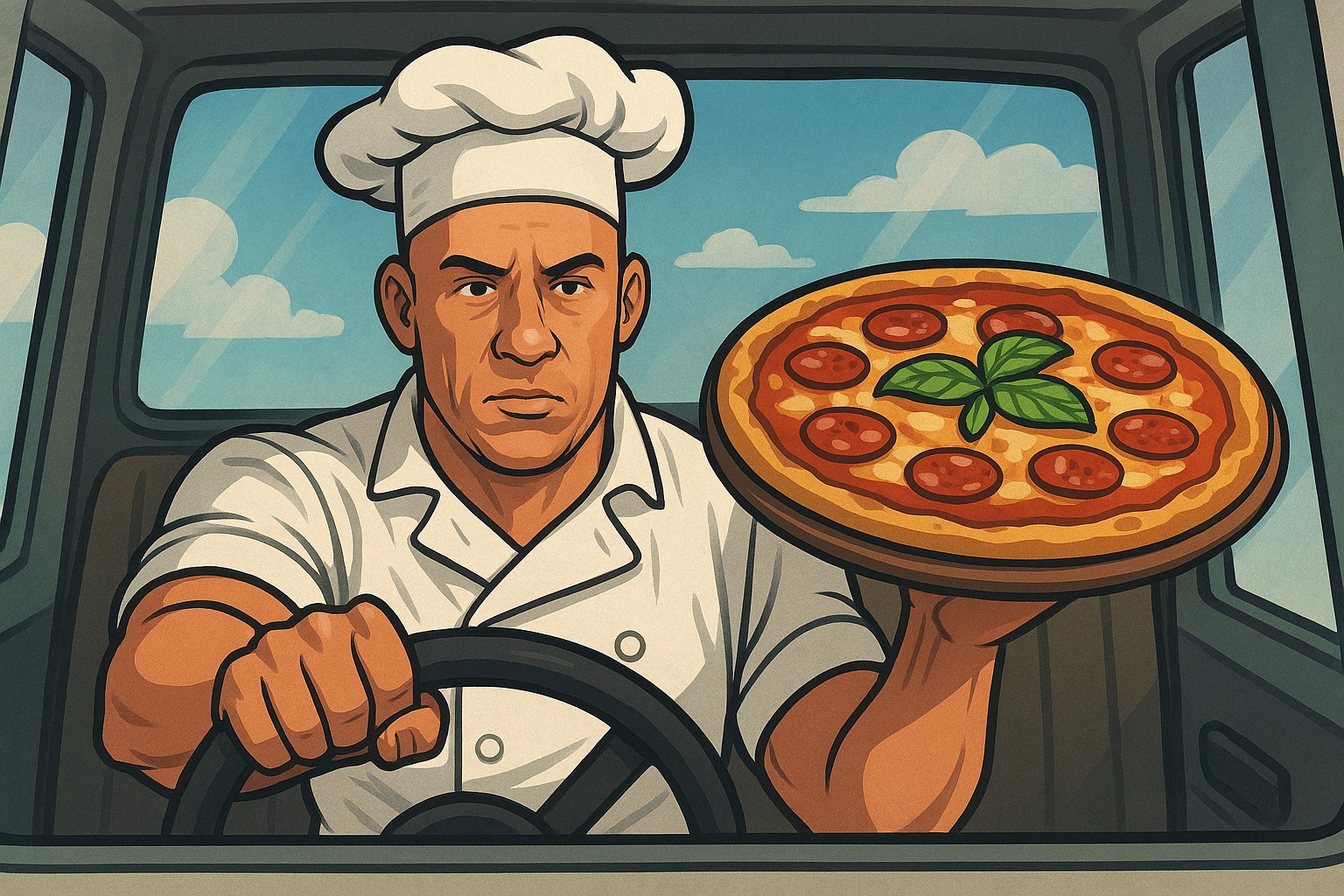 Cover image for I got reincarnated as a pizza furnace in Dominic Toretto's pizza van and now I have to bake pizzas for eternity