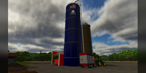 Cover image for FS25 Placeable TMR Mixing Silos
