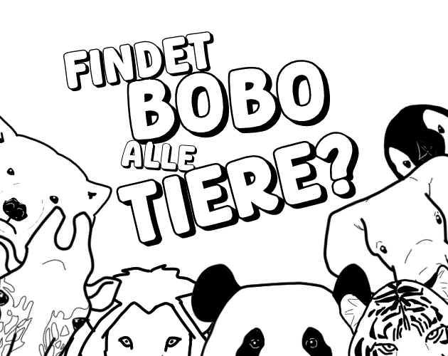 Cover image for Findet Bobo alle Tiere?