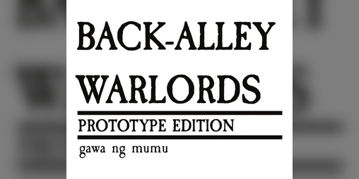Cover image for Back-Alley Warlords [PROTOTYPE]