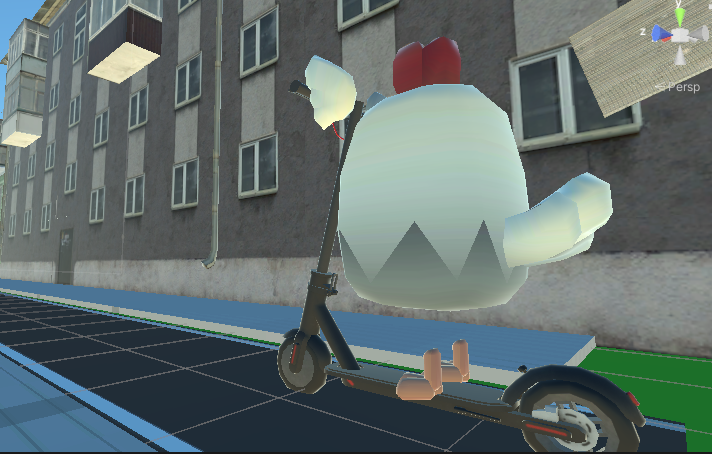 Cover image for chicken gun scooter simulator