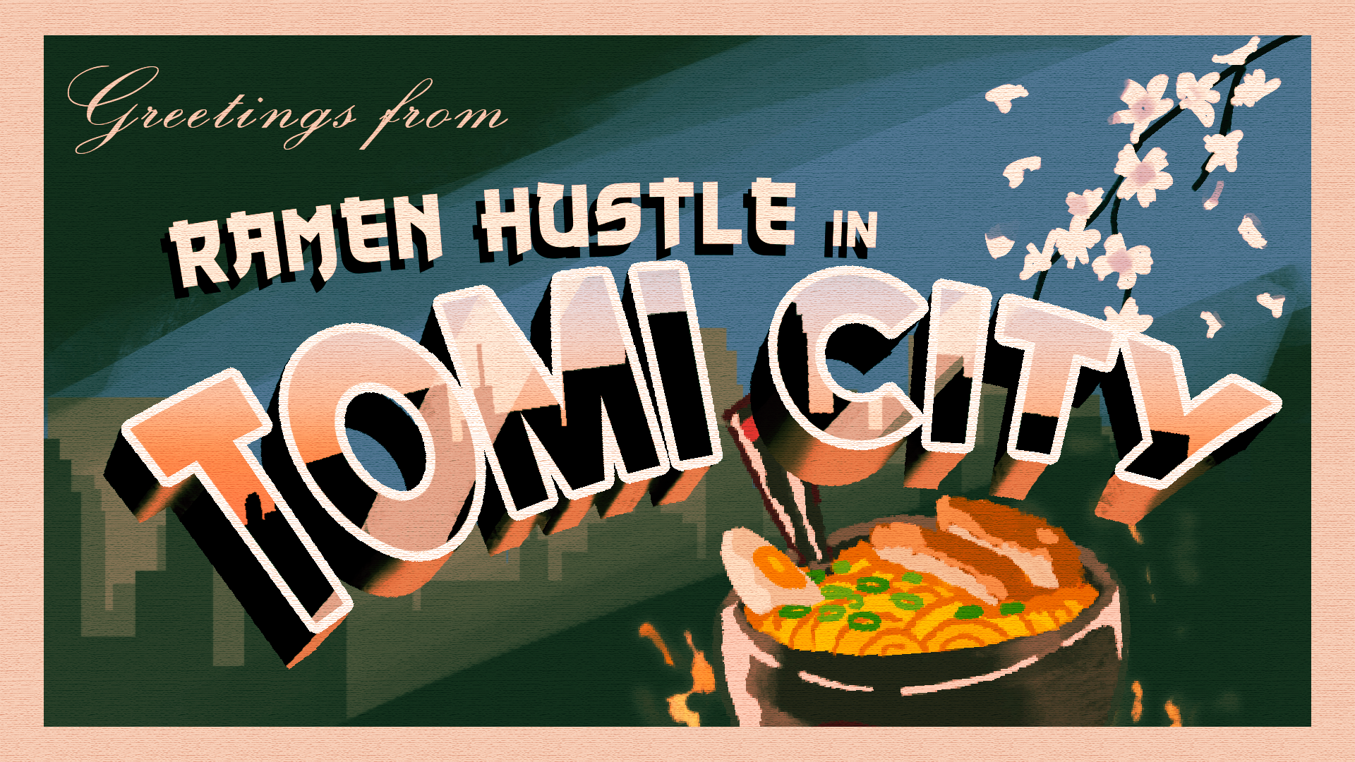 Ramen Hustle in Tomi City