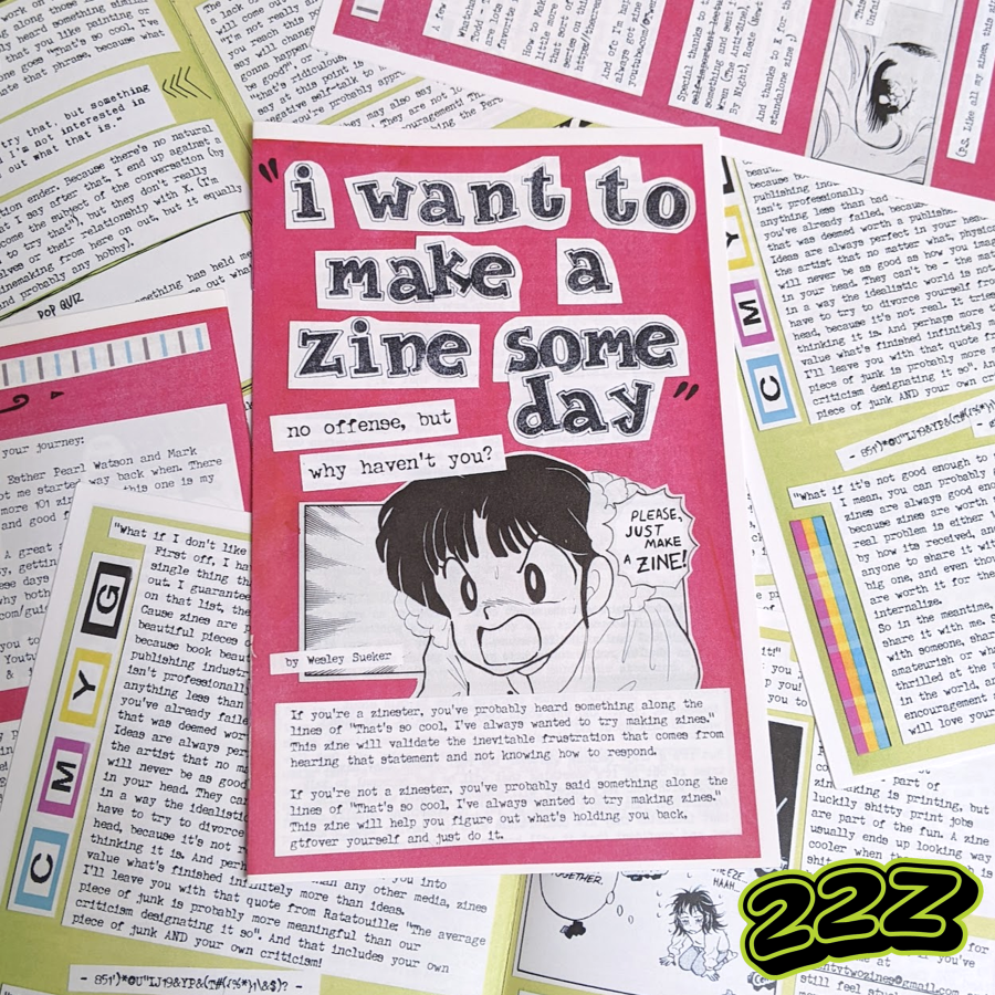 Cover image for "I Want To Make A Zine Someday"
