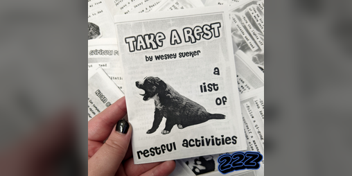 Cover image for Take a Rest Zine