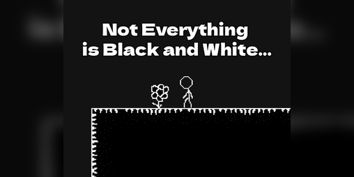 Cover image for Not Everything is Black & White...