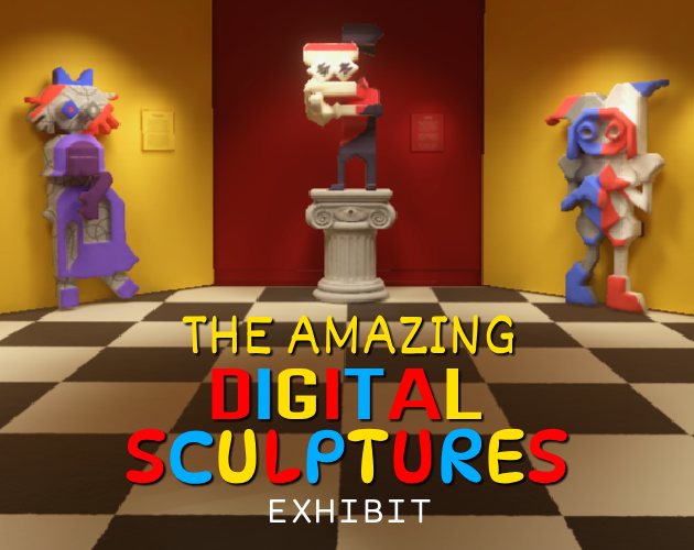 Cover image for "The Amazing Digital Sculptures" Exhibit