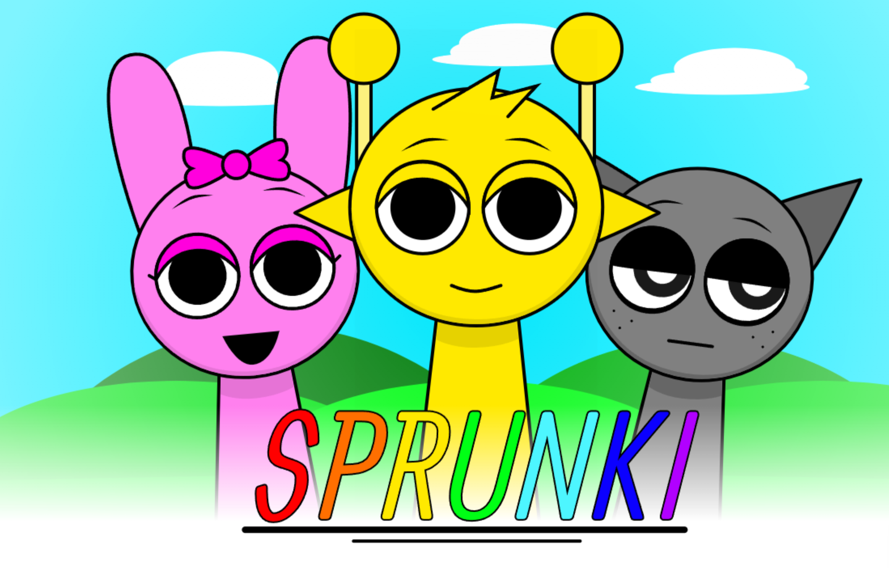 sprunki with nine and seven polos and with new sounds template