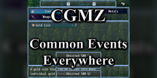 Cover image for [CGMZ] Common Events Everywhere for RPG Maker MZ